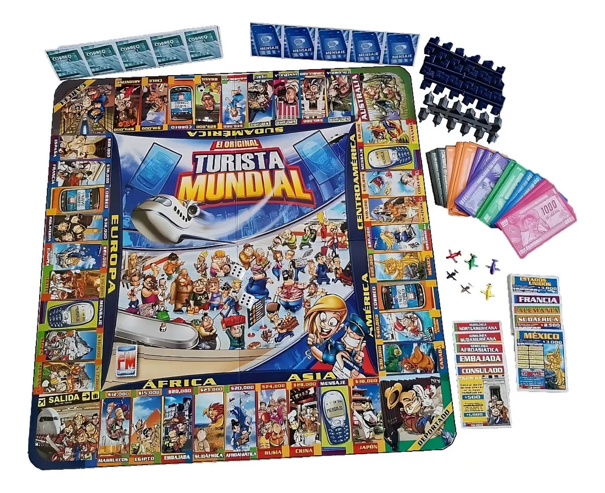 Juego de Mesa Fotorama Turista Mundial Grande 0660-PT000