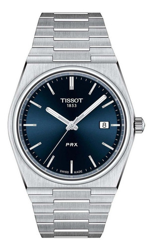 Relógio Tissot Prx T137.410.11.041.00 Sport Safira Vidro