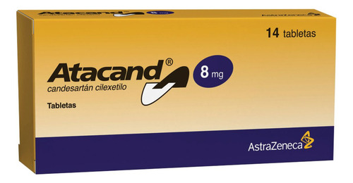 Atacand Tabletas 8 Mg, 14 Tabletas
