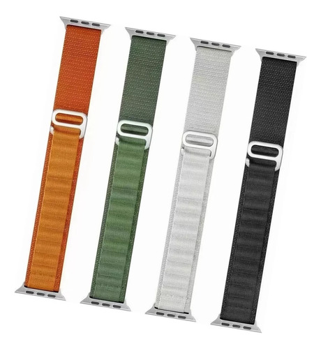 Pulseira Alpine Tecido Para Smartwatch 42 Mm 45 Mm 49 Mm