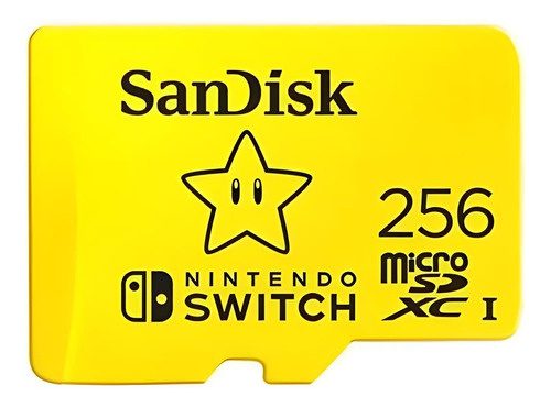 Tarjeta De Memoria Microsd 256 Gb Para Nintendo Switch