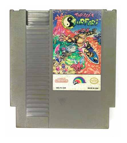 T&c Thrillas Surfari - Juego Original Para Nintendo Nes