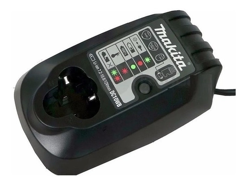 Imagem 2 de 4 de Carregador De Baterias Makita 7.2v A 12v Max Bi-volt Dc10wb