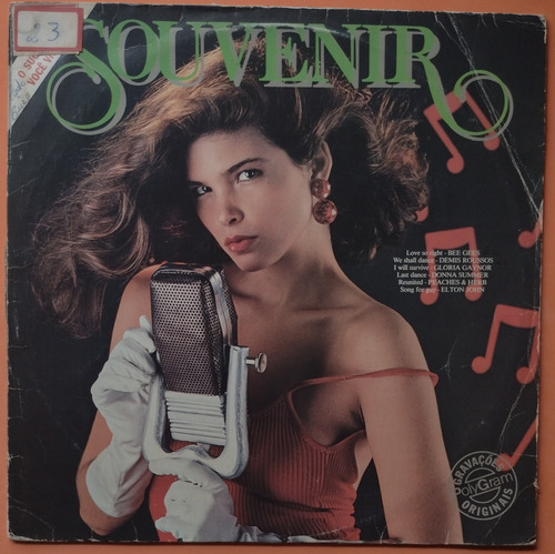 Lp Souvenir Bee Gees Genesis Eric Clapton Elton John Vinil (Usado)