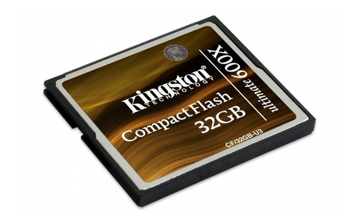 Compact Flash 32gb Kingston 600x 90mb/s Cf/32gb-u3