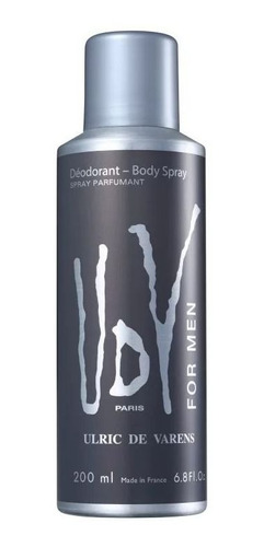 Desodorante Udv For Men 200ml - Masculino