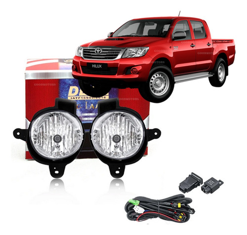 Kit Neblineros Toyota Hilux 2012/2015