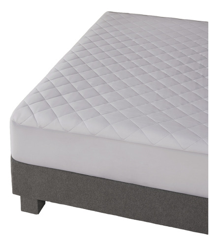 Protector De Colchón King Size Cooling Vianney Blanco Fresco