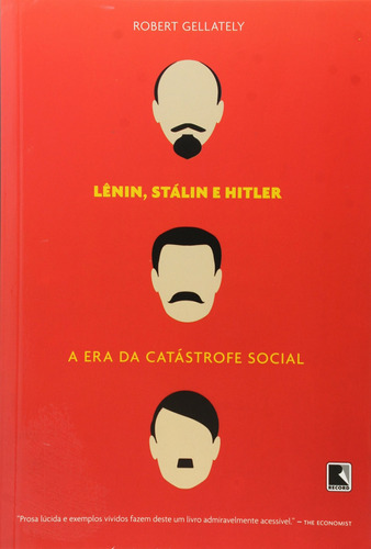 Lênin, Stálin e Hitler, de Gellately, Robert. Editora Record Ltda., capa mole em português, 2010