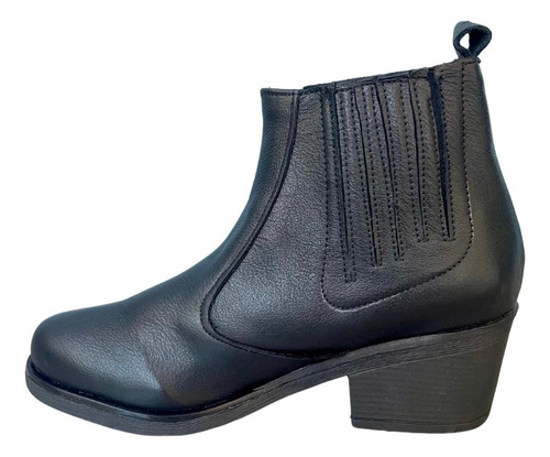 Botas Texanas Mujer Taco Urbana Cuero Vacuno Charros 35/40