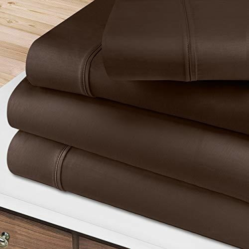 Sábanas Y Fundas - Superior 400 Thread Count Solid 4-piece S