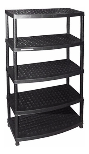 Estante 5 Niveles Plástico Carga Hasta 350 Kg 185x90x45cm