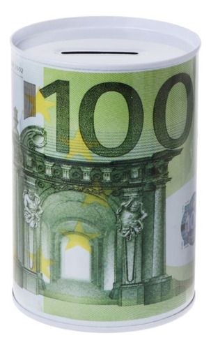 Caja De Ahorros Para Banco Creative Euro Dollar Con Forma De