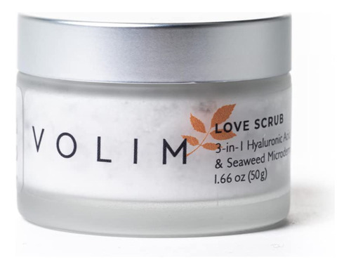 Volim Love Scrub - Exfoliante Facial Natural Con Cido Hialur