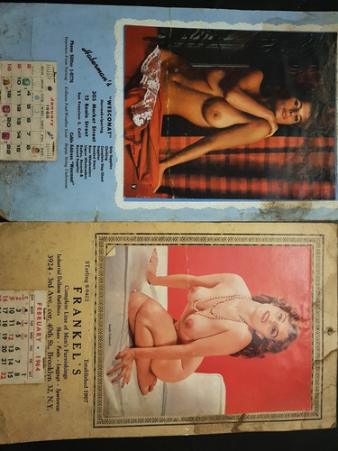 Imagen 1 de 3 de Antiguos Almanaques Eróticos 1964/66. 51565