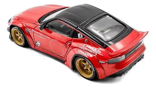 Miniatura Nissan Fairlady Z 2022 Pandem 1:43 Solido Vermelho