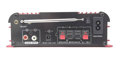 Amplificador Stereo 180w+180w, Karaokeo, Eco,usb,nuevo