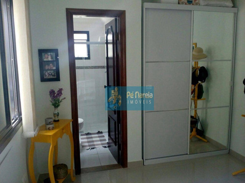 Apartamento Com 2 Dormitórios À Venda, 105 M² Por R$ 530.000,00 - Canto Do Forte - Praia Grande/sp - Ap0249