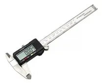 Comprar Paquímetro Digital Inox Cu002F Estojo + Bateria 150mm