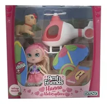 Comprar Muñeca Hanna C\u002Fhelicóptero Y Mascota Best Friends
