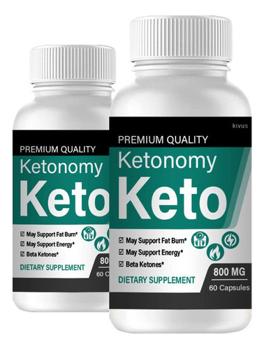 Kivus (paquete De 2) Ketonomy Ketos - Ketonomy Keto (120 Cá