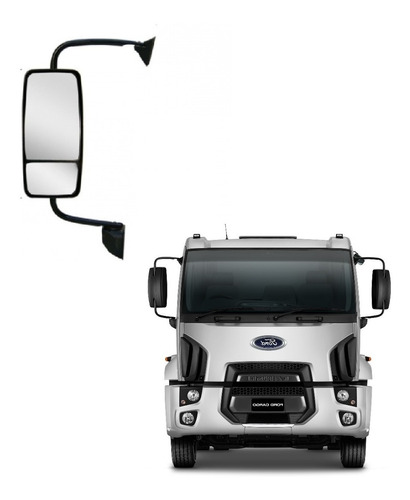 Espelho Retrovisor Para Ford Cargo Pesado 2011 2012 Euro 3