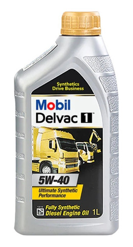 Aceite 5w40 Mobil Delvac1 Esp 1 Litro