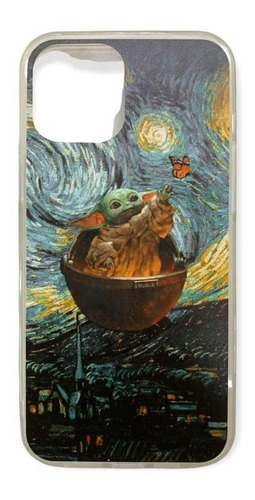 Funda Acrílico Baby Yoda Compatible Con iPhone