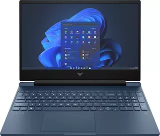 Notebook HP VICTUS 15 15-fa1093dx azul Intel Core i5 8GB de RAM 512GB SSD, NVIDIA GeForce RTX 3050 144 Hz Windows 11 Home