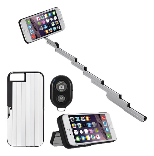 Aluminio Stikbox Selfie Stick Teléfono Caso Cubrir Para Ipho