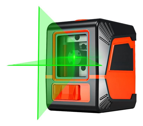 Mini Nível Laser, Feixe Verde, Linha Cruzada Hor E Ver