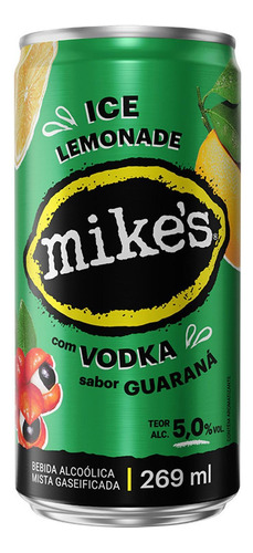 Drink Pronto Mike's Guaraná Lata 269ml