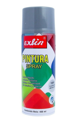 Pintura Spray Acrílica Brillante Aerosol Multiuso 400ml