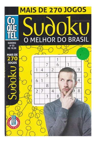 Livro Sudoku + De 400 Jogos Níveis Fácil Médio E Difícil - Livros