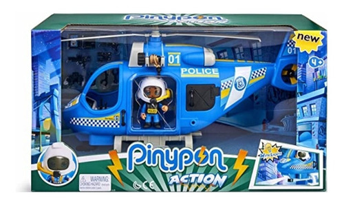 Pinypon Action Helicóptero Police Original