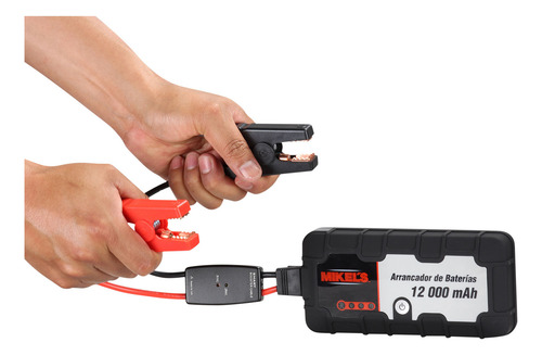 Arrancador Jumper Inteligente 12000 Mah Mjs-12000