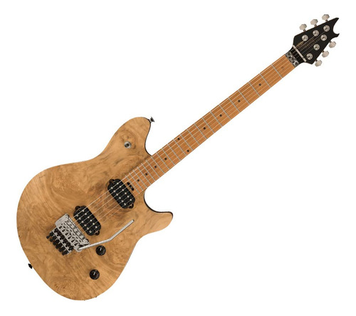 Evh Wolfgang Wg Standard Exotic Laurel Burl Guitarra Natural