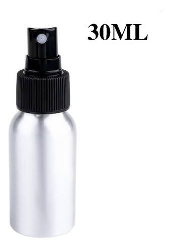 1 Botella De Aluminio Spray Atomizador (30ml)