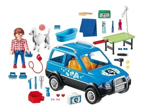 Playmobil City Life Coche Lavanderia Perros 9278