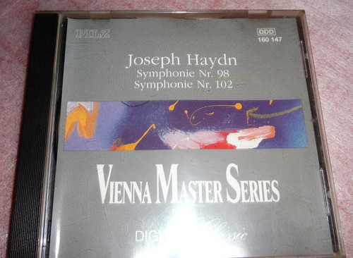 Joseph Haydn- Sinfonías N° 98 Y 102- Cd Hecho En Alemania