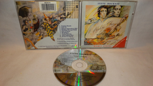 Steve Hackett - Highly Strung (cd Presenta Algunas Marcas)