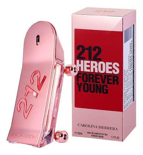 Perfume Femenino Carolina Herrera 212 Heroes Edp 50ml