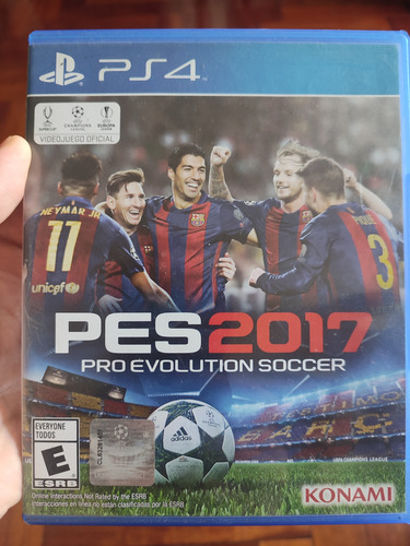 Pro Evolution Soccer 2017 Pes 2017 Ps4 Físico (Usado)