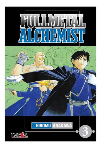 Manga Fullmetal Alchemist Tomo 3 Editorial Ivrea Dgl Games 