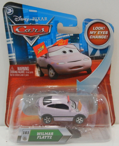 Disney Pixar Cars Wilmar Flattz Ojos Lenticulares Del Rayo M