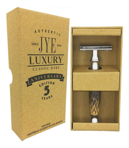 Kit Rastrillo Lujo 2 Porta Navajas Pincel Bolígrafo P/ Barba