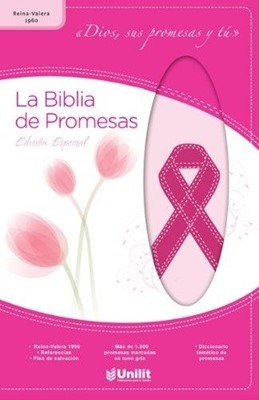 Biblia De Promesas Edicion Especial Color Rosa Cancer
