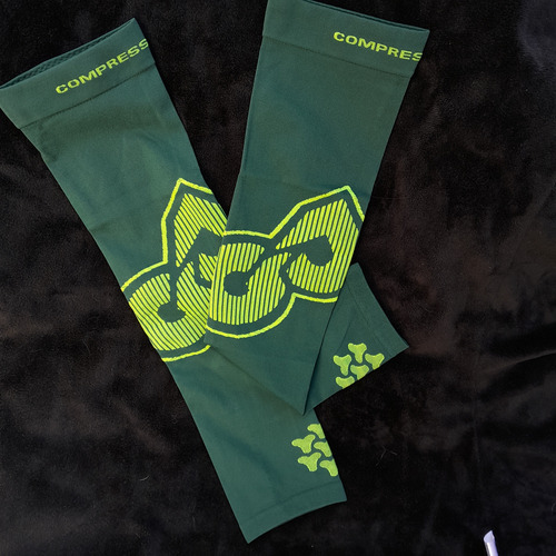 Mangas Deportivas Fp50+ Compresión Unisex Único Verde