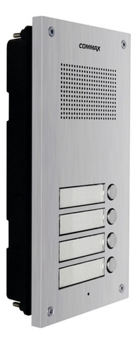 Commax Kit Portero De Audio Para Edificio Con 4 Interfonos Color Blanco