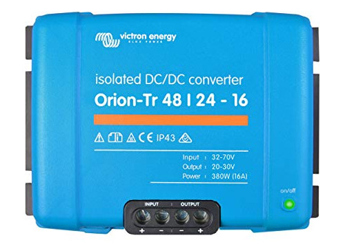 Victron Energy Orion-tr Ip43, 48/24 Voltios, 16 Amperios, 38